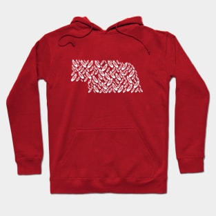 Nebraska State of Corn Husker Shirt Hoodie